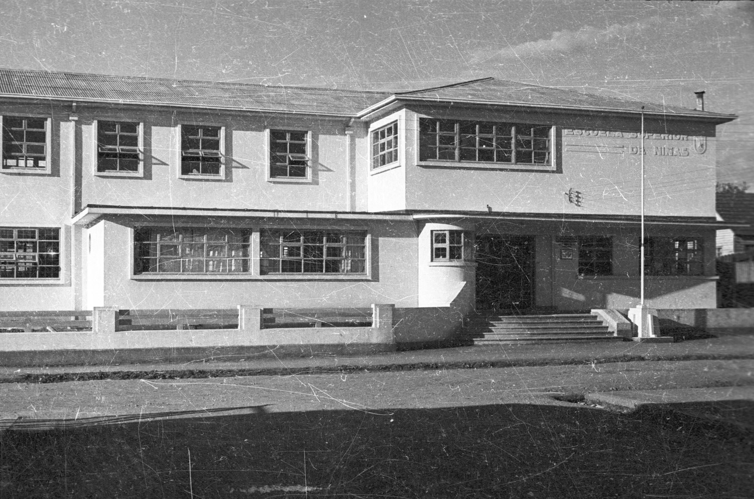 plano general de la Escuela Superior de Niñas de la ciudad de La Unión.