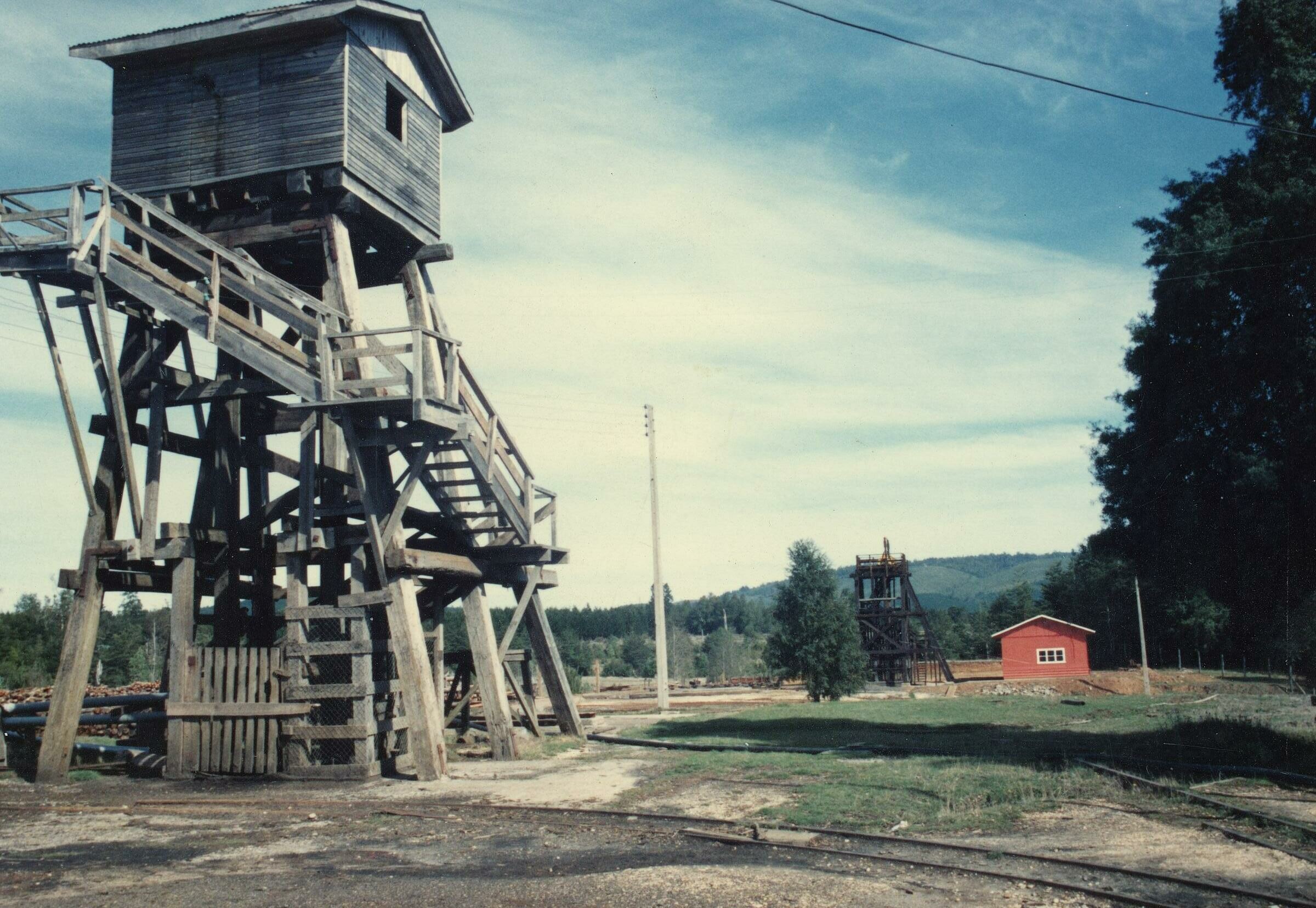 plano general de un torre ubicada en las dependencias de la Compañía carbonífera San Pedro de Catamutún