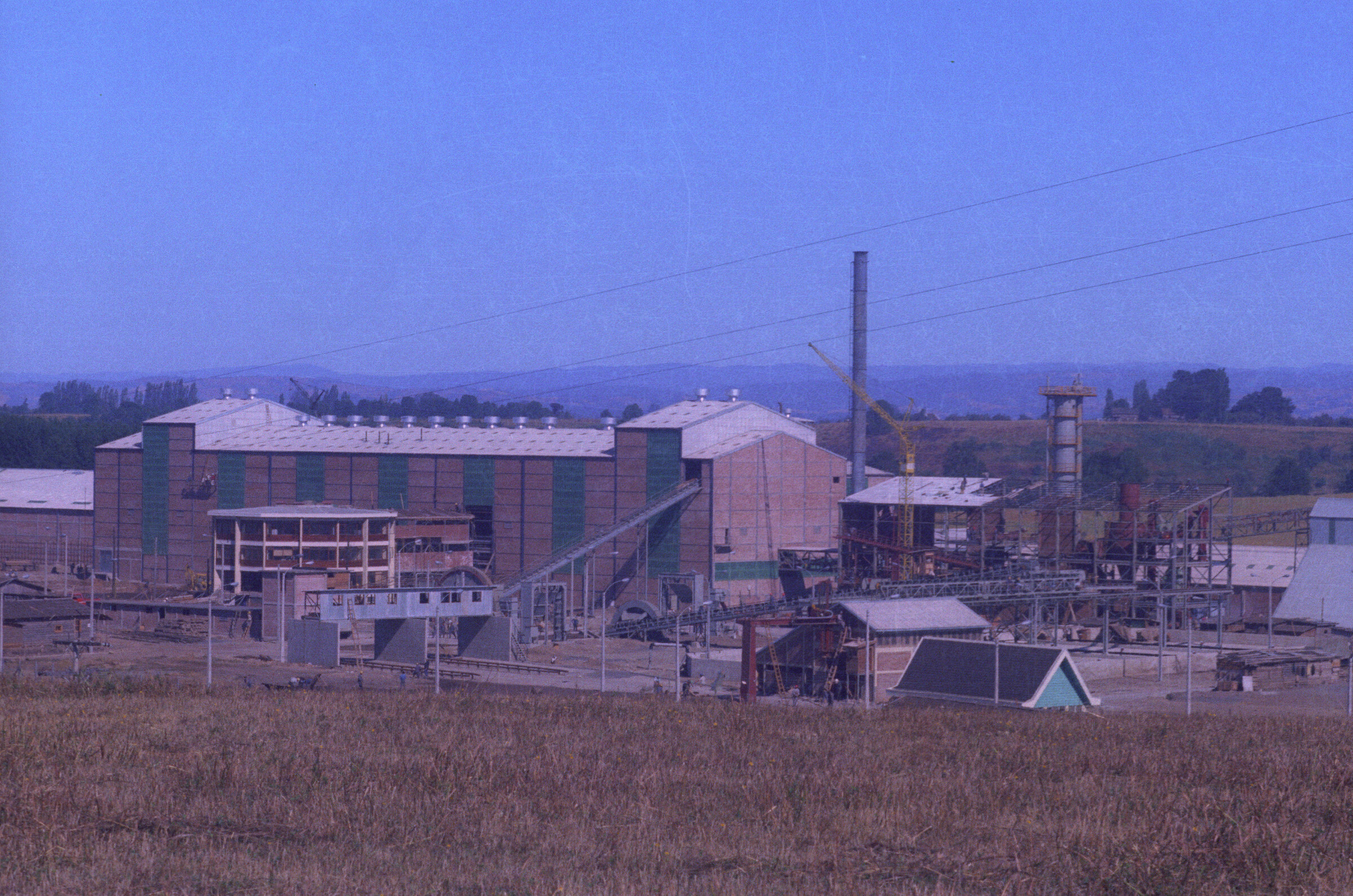 plano general de las instalaciones de Iansa