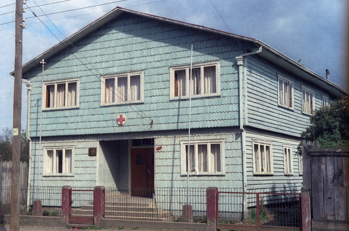 Plano general de inmueble perteneciente a la Cruz Roja por calle Riquelme.
